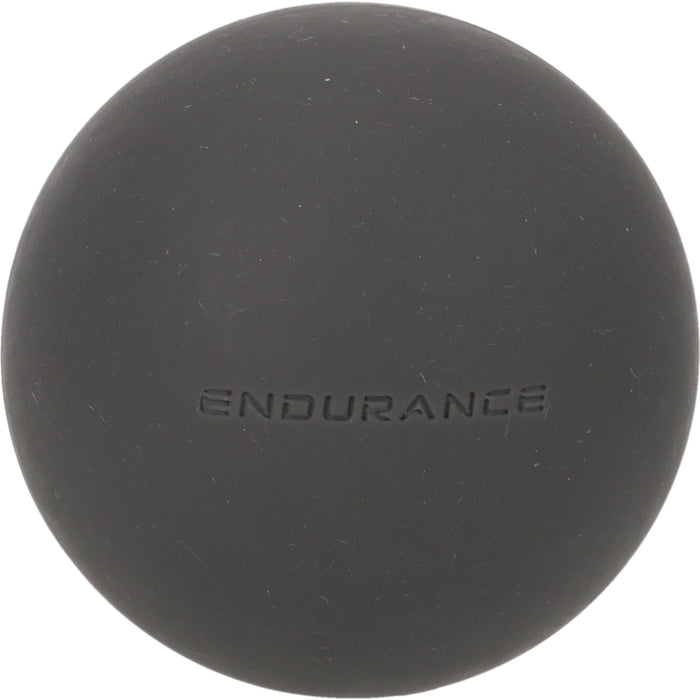 ENDURANCE Silicone Lacrosse Ball Fitness equipment 1012 Charcoal Gray