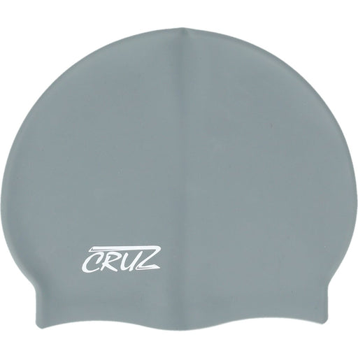 CRUZ Silicone swim cap Swimming equipment 1015 Silver