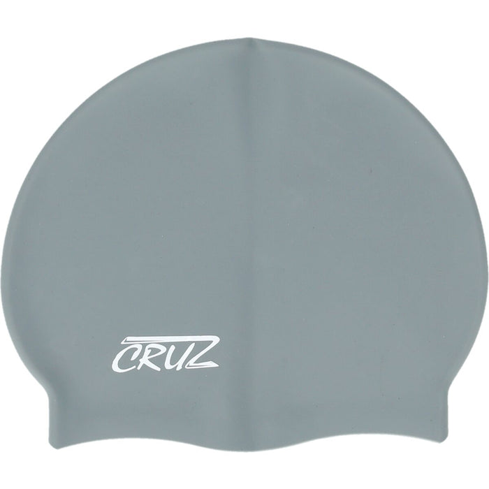 CRUZ Silicone swim cap Swimming equipment 1015 Silver