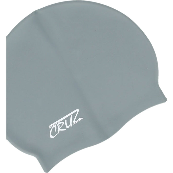 CRUZ Silicone swim cap Swimming equipment 1015 Silver