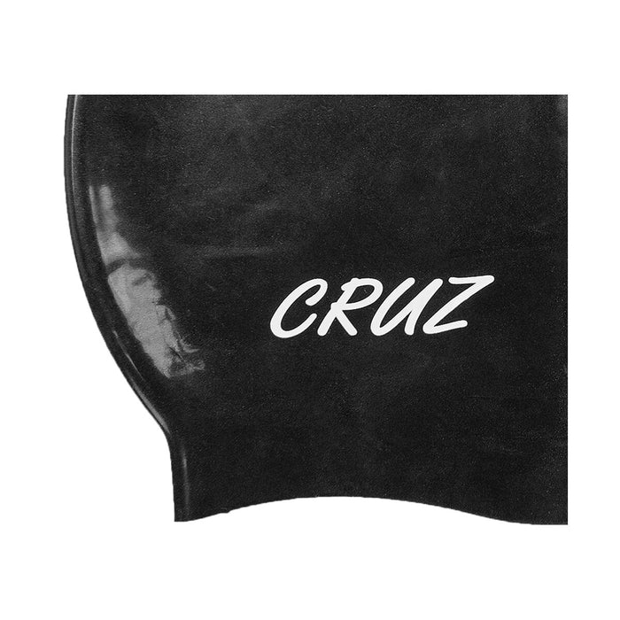 REZO Silicone swim cap Swimming equipment 1001 Black