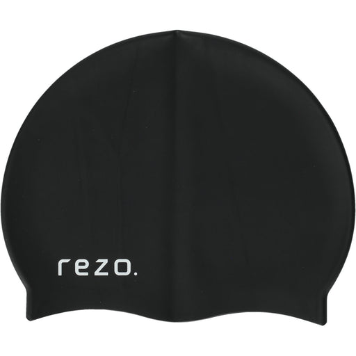 REZO Silicone swim cap Swimming equipment 1001 Black