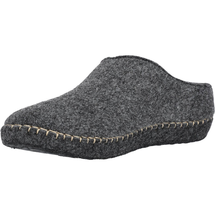 MOLS Sinaka Uni Felt Slipper Shoes 1011 Dark Grey Melange