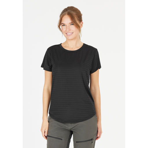 WHISTLER Skylon W Striped S/S Tee T-shirt 1001 Black