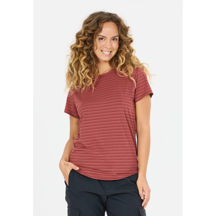 WHISTLER Skylon W Striped S/S Tee T-shirt 4396 Cowhide