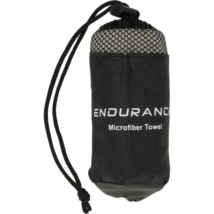 ENDURANCE Small Microfiber Towel Fitness equipment 1010 Frost Gray