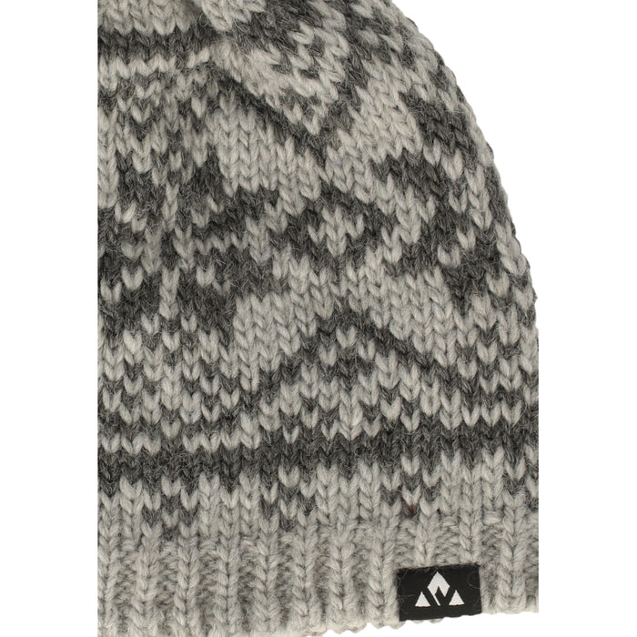 WHISTLER Snowbeam Knitted Hat Hoods 1005 Light Grey Melange