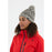 WHISTLER Snowbeam Knitted Hat Hoods 1005 Light Grey Melange