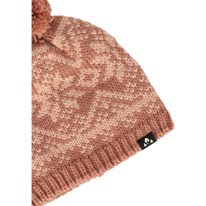 WHISTLER Snowbeam Knitted Hat Hoods 1109 Burlwood