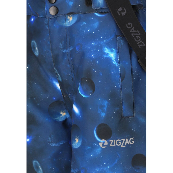 ZIGZAG Soho Printed Ski Pant W-PRO 10000 Pants 2037 Estate Blue