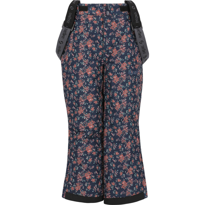 ZIGZAG Soho Printed Ski Pant W-PRO 10000 Pants 4330 Withered Rose