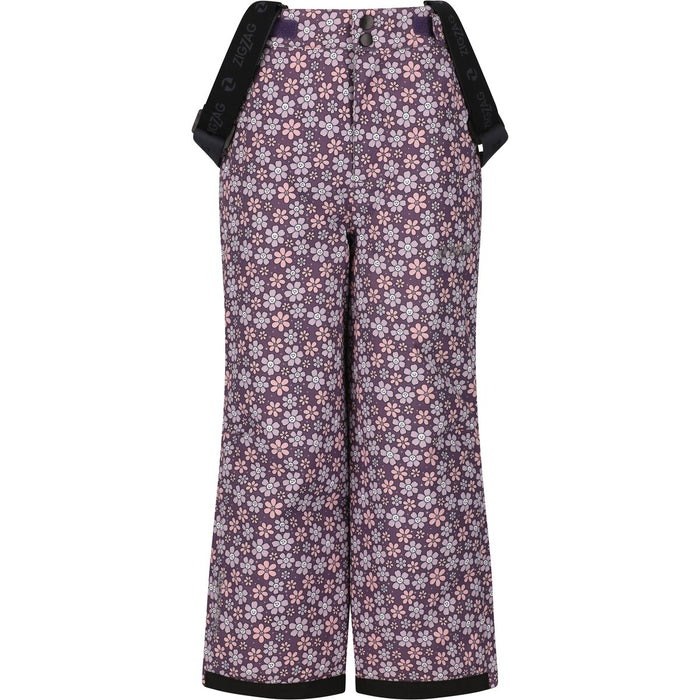 ZIGZAG Soho Printed Ski Pant W-PRO 10000 Pants 4411 Grape Compote