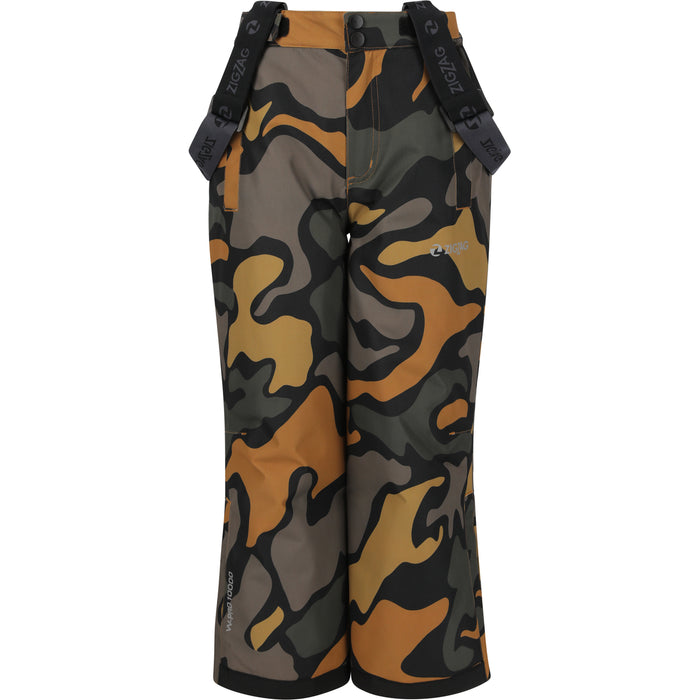 ZIGZAG Soho Printed Ski Pant W-PRO 10000 Pants 5037 Rubber