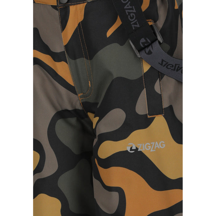 ZIGZAG Soho Printed Ski Pant W-PRO 10000 Pants 5037 Rubber