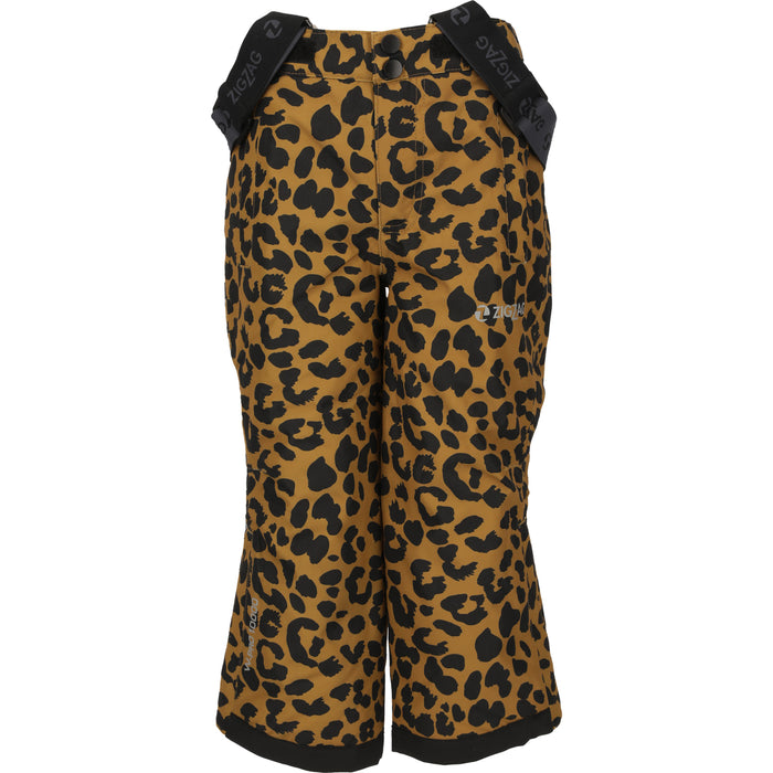 ZIGZAG Soho Printed Ski Pant W-PRO 10000 Pants 5263 Dull Gold