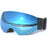 WHISTLER Sorlin Topaz Jr. Spherical Ski Goggle Ski goggle 1001SB Black / Swiss Blue