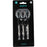 REZO Steel Darts 19g w/ Plastic Shafts 3pcs Accessories 1001A Black