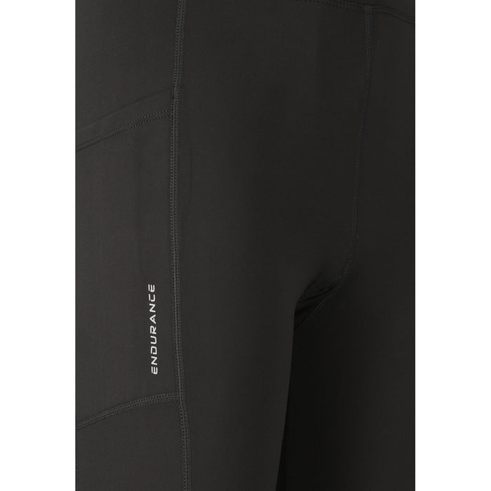 ENDURANCE Strong Jr. Unisex Long Tights Tights 1001 Black