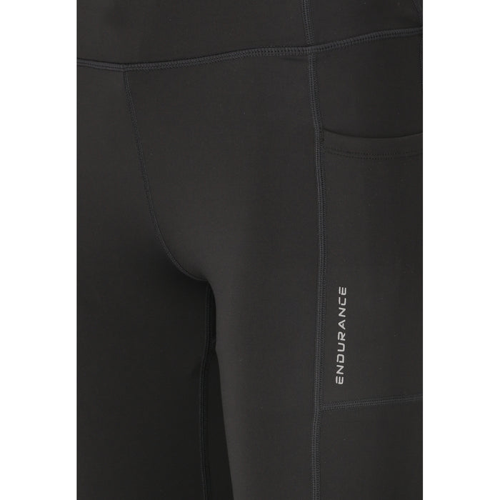 ENDURANCE Strong W 3/4 Run Tights Tights 1001 Black