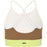 ATHLECIA Sukey W Color Block Bra Sports Bra 1145 Whisper White
