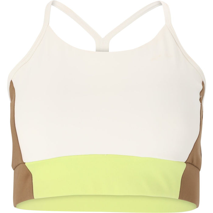 ATHLECIA Sukey W Color Block Bra Sports Bra 1145 Whisper White
