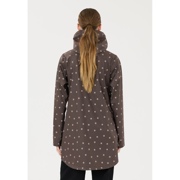 WEATHER REPORT Sunrise W AOP PU Jacket Jacket 1283 Espresso