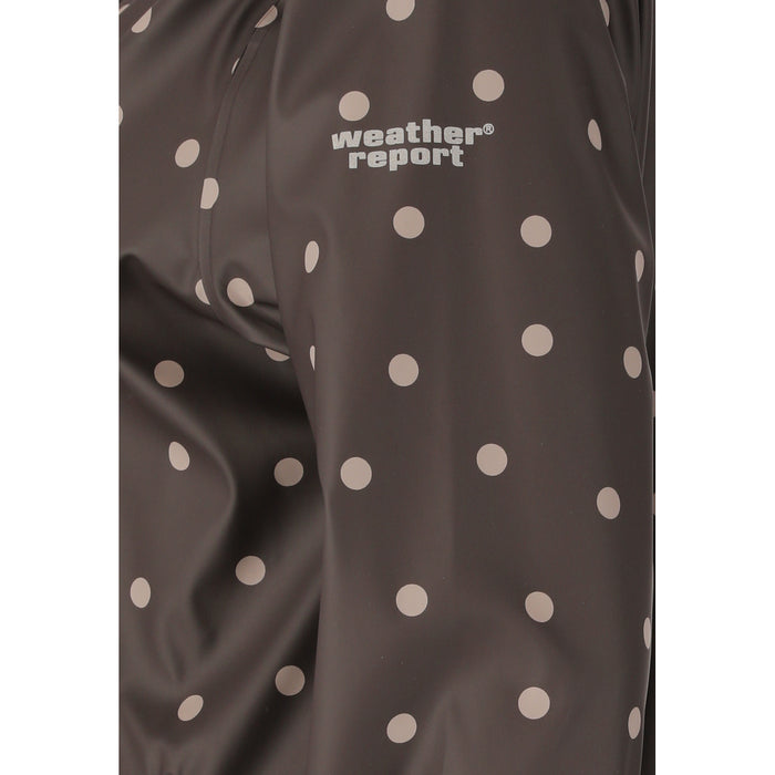 WEATHER REPORT Sunrise W AOP PU Jacket Jacket 1283 Espresso