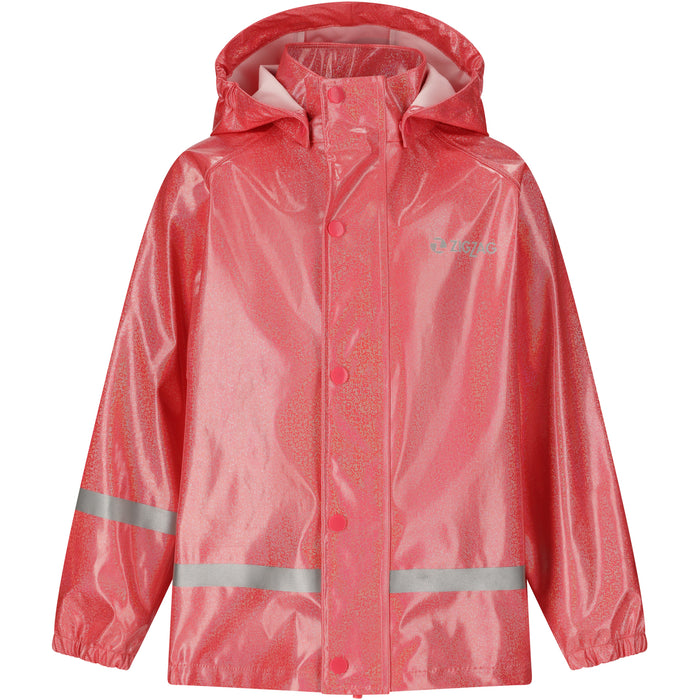 ZIGZAG Sylvia Glitter PU Set Rain set 4015 Diva Pink