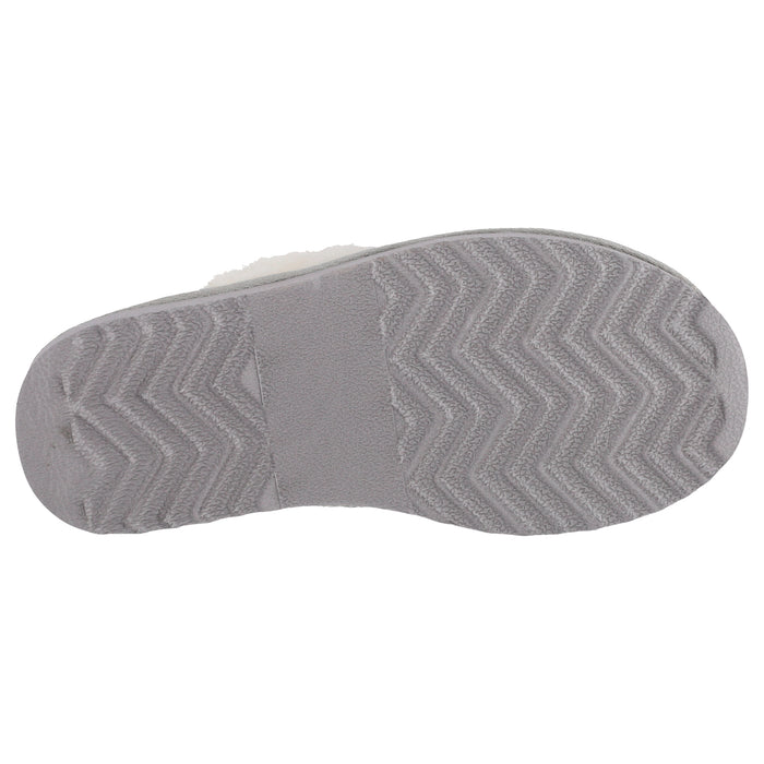 MOLS Tamara W Warm Leather Slipper Shoes 1060 Chateau Gray