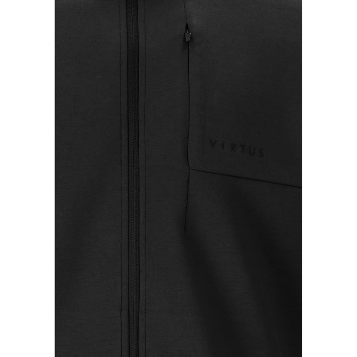 VIRTUS Taro M Full-Zip Sweatshirt Sweatshirt 1001 Black