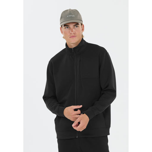 VIRTUS Taro M Full-Zip Sweatshirt Sweatshirt 1001 Black