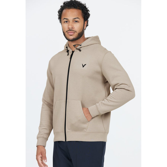 VIRTUS Taro M Technical Full-Zip Hoody Sweatshirt 1153 Dove