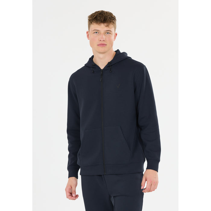 VIRTUS Taro M Technical Full-Zip Hoody Sweatshirt 2101 Dark Sapphire