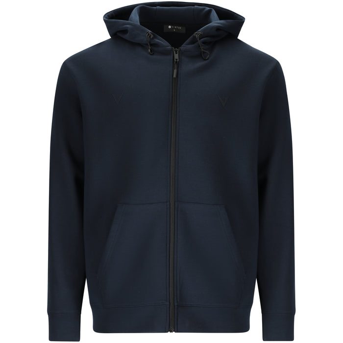 VIRTUS Taro M Technical Full-Zip Hoody Sweatshirt 2101 Dark Sapphire