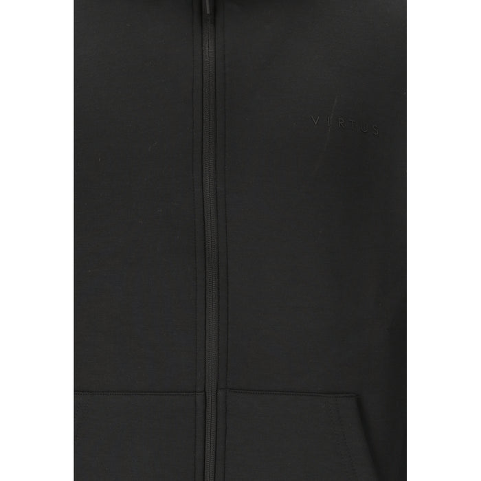 VIRTUS Taro V2 M Technical Full-Zip Hoody Sweatshirt 1001 Black