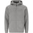 VIRTUS Taro V2 M Technical Full-Zip Hoody Sweatshirt 1038 Mid Grey Melange