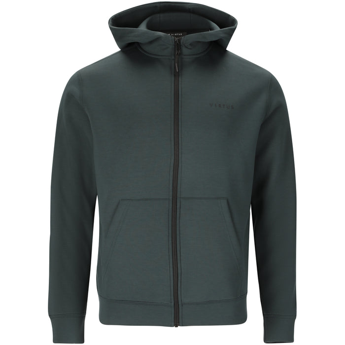 VIRTUS Taro V2 M Technical Full-Zip Hoody Sweatshirt 3278 Forest River