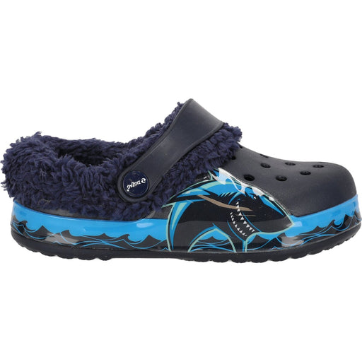 ZIGZAG Telar Closed Kids Sandal Warm w/Lights Sandal 2037 Estate Blue