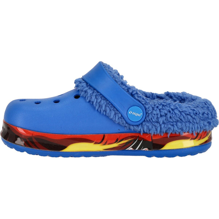 ZIGZAG Telar Closed Kids Sandal Warm w/Lights Sandal 2084 Strong Blue