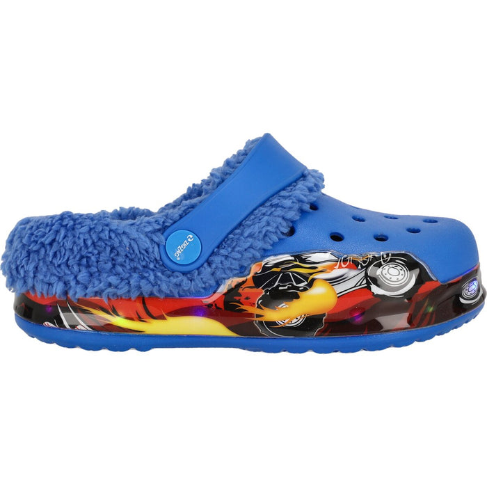 ZIGZAG Telar Closed Kids Sandal Warm w/Lights Sandal 2084 Strong Blue