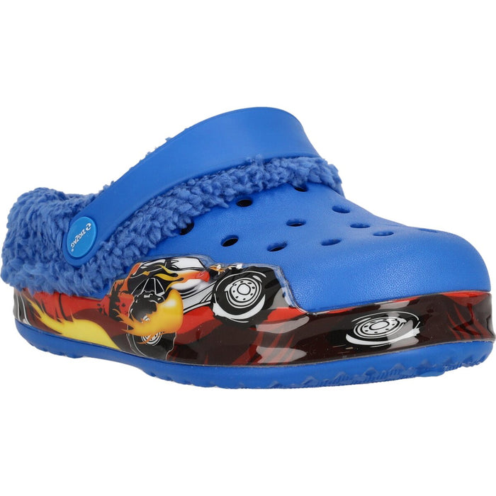 ZIGZAG Telar Closed Kids Sandal Warm w/Lights Sandal 2084 Strong Blue