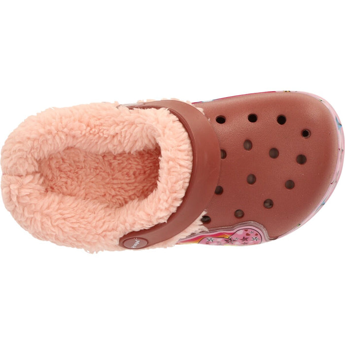 ZIGZAG Telar Closed Kids Sandal Warm w/Lights Sandal 4330 Withered Rose