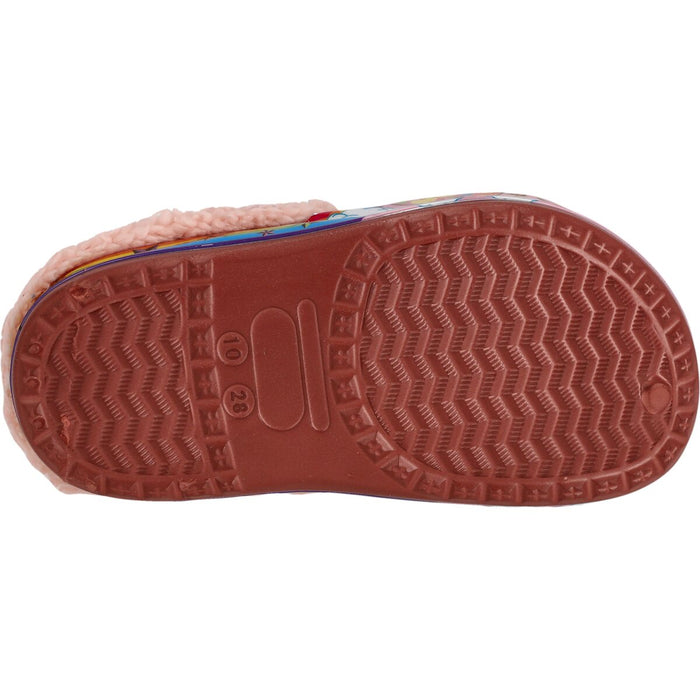ZIGZAG Telar Closed Kids Sandal Warm w/Lights Sandal 4330 Withered Rose