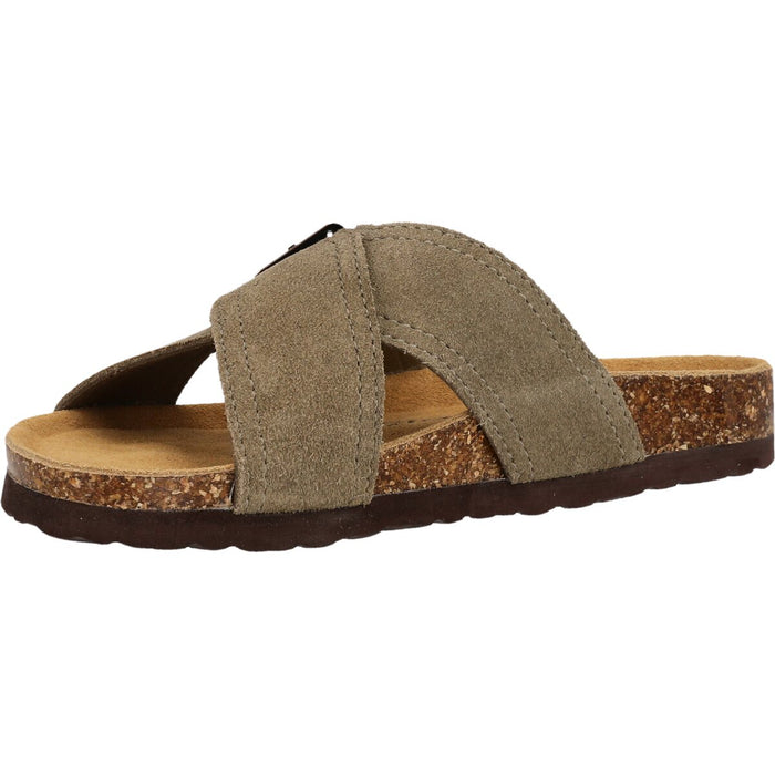 CRUZ Tellian W Leather Cork Sandal Sandal 3040 Fallen Rock