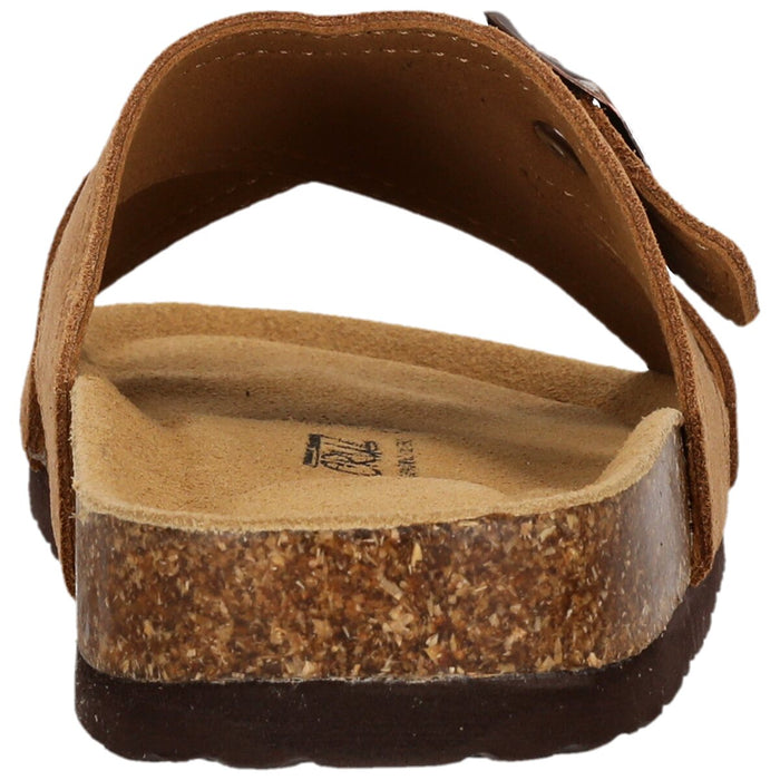 CRUZ Tellian W Leather Cork Sandal Sandal 5199 Toffee