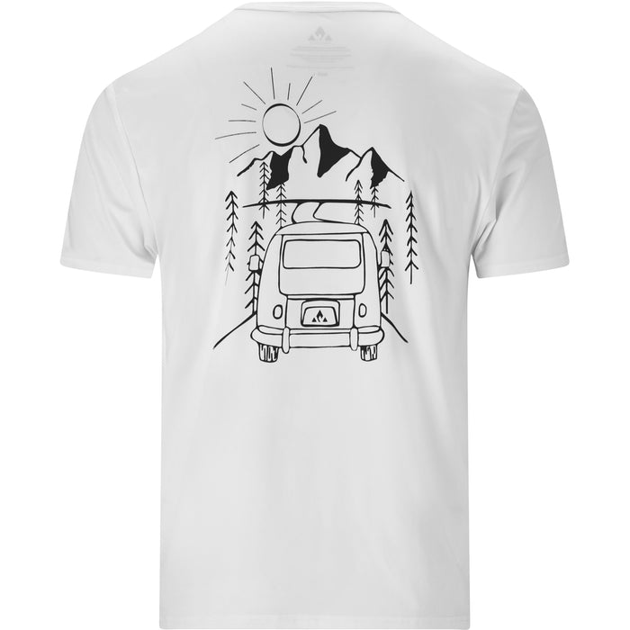 WHISTLER Tergo M Printed Tee T-shirt 1002 White