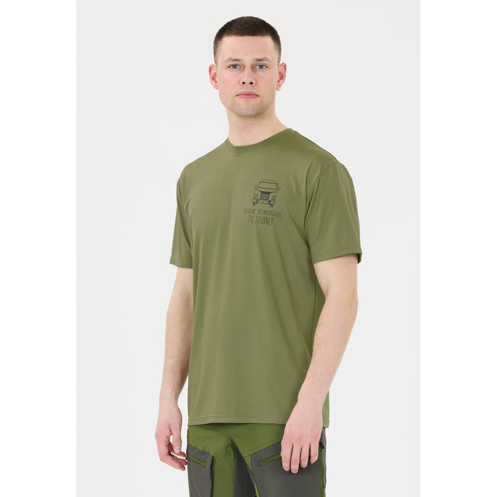 WHISTLER Tergo M Printed Tee T-shirt 3232 Loden Green