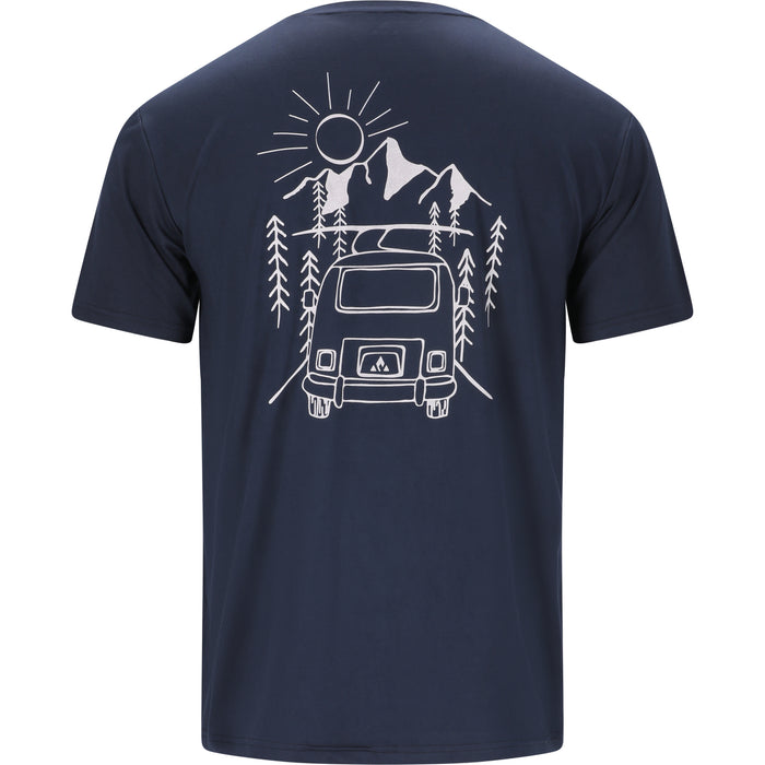 WHISTLER Tergo M Printed Tee T-shirt 2002 Navy