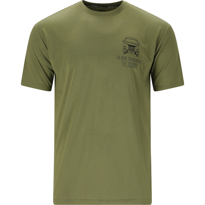 WHISTLER Tergo M Printed Tee T-shirt 3232 Loden Green
