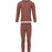 ZIGZAG Terry Merino Wool Ski Underwear Baselayer 4330 Withered Rose